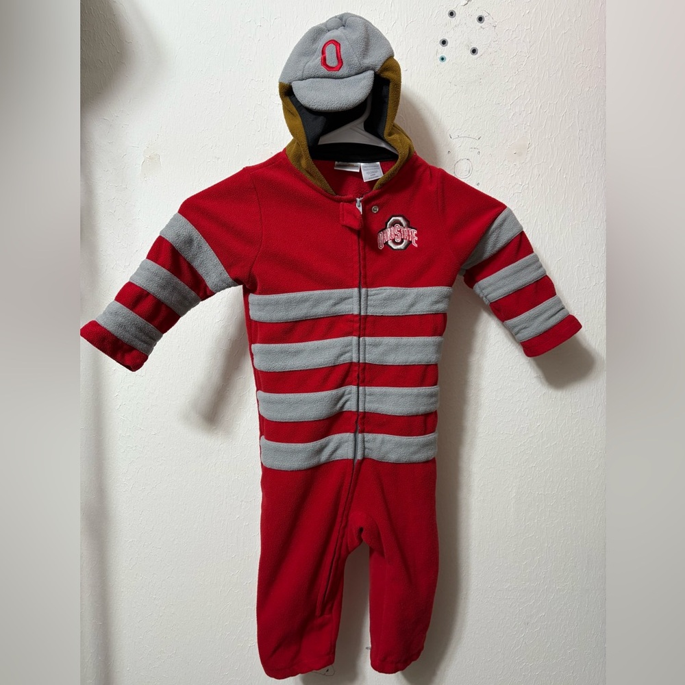 Brutus Buckeye Hooded Bodysuit 24m